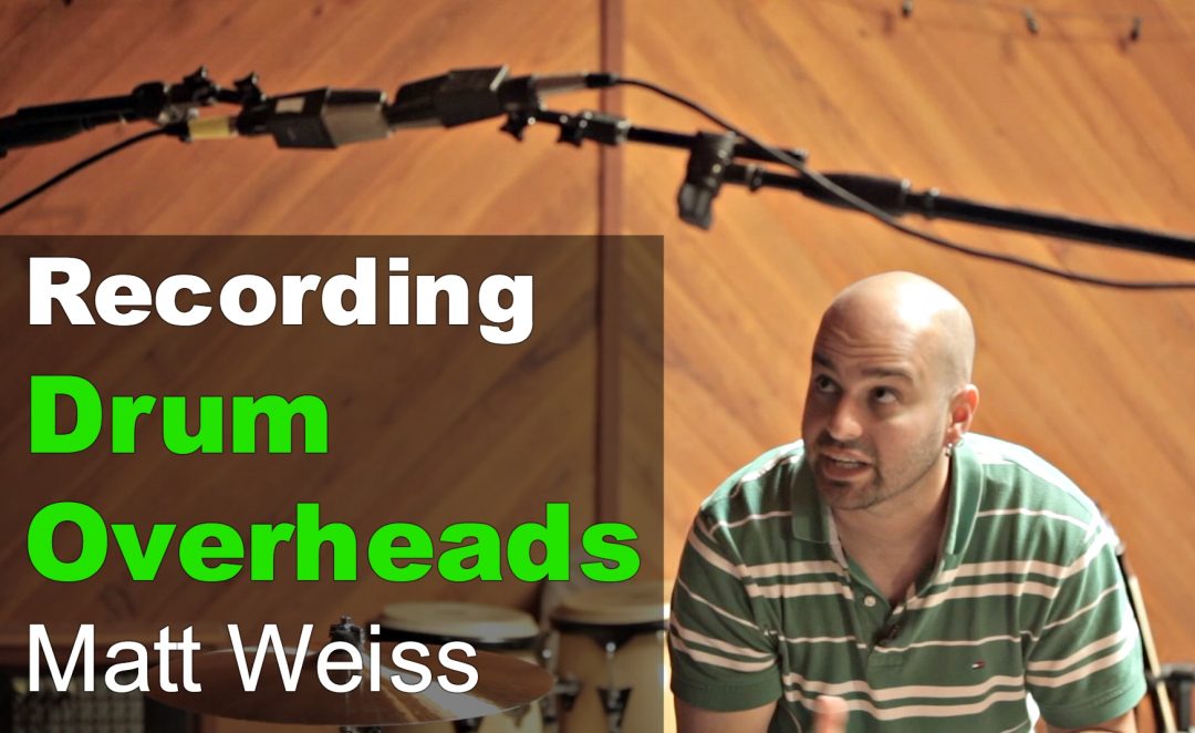 Recording Drum Overheads
