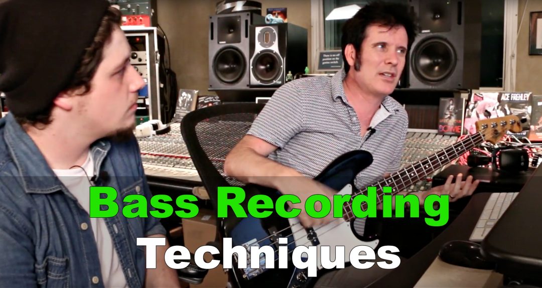 Bass Recording Techniques blog