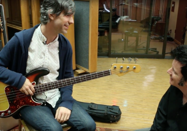 Jon Button bass recording