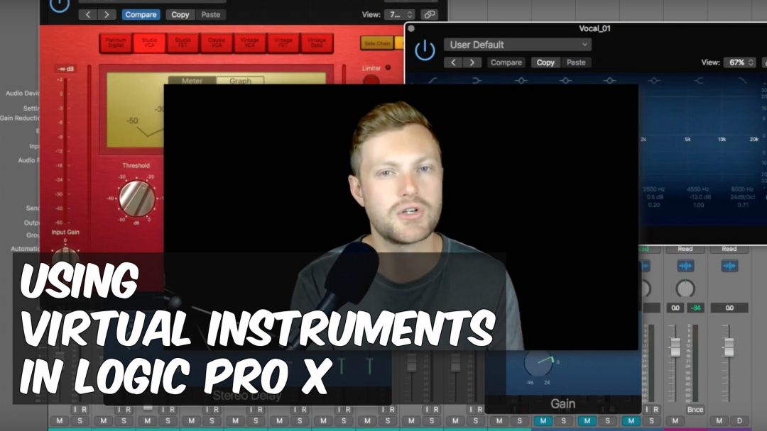 Rob Mayzes using virtual instruments