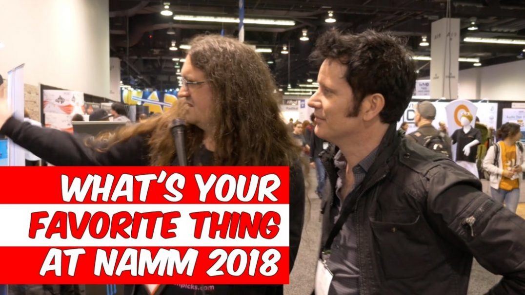What's your favorite thing at NAMM 2018