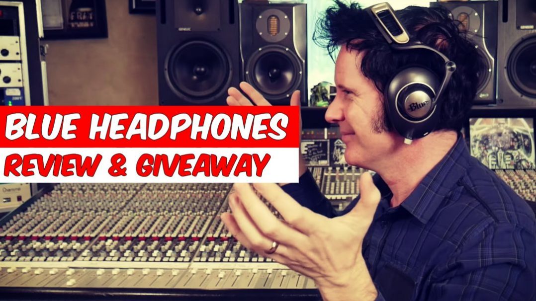 blue headphones review & giveaway