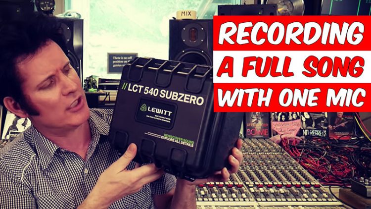 recording a full song with one mic