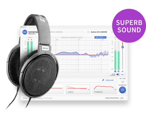 Sonarworks- Headphone Edition ($99), Studio Edition ($249), Premium Edition with Sennheiser 650 Headphones ($699)