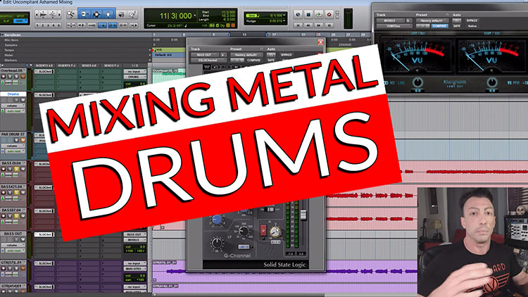 Mixing Metal Drums-1