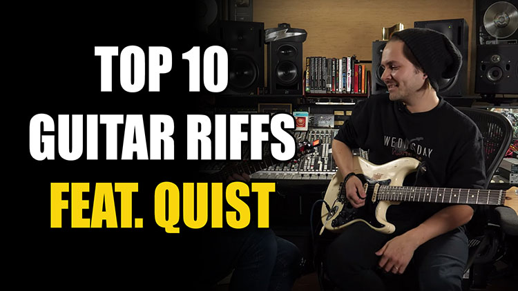 Top 10 Guitar Riffs feat. Quist