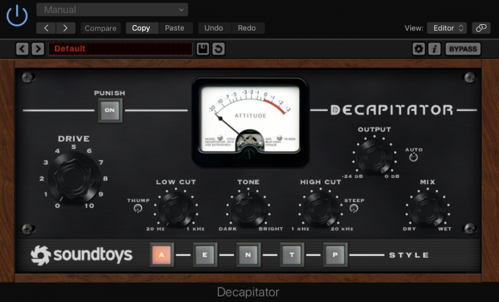 Soundtoys Decapitator | Grade-A Saturation