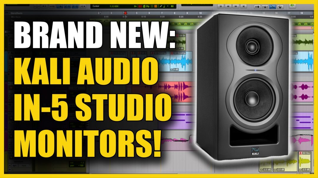 NEW Studio Monitors: Kali Audio IN-5! - Produce Like A Pro