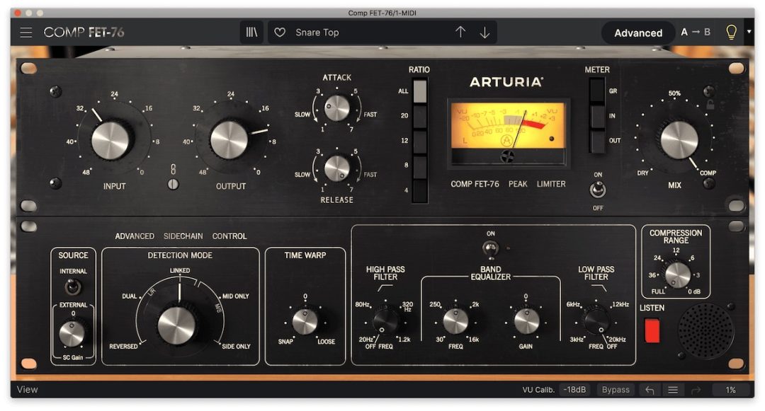 Arturia FET 76 Review- Getting a Legendary Studio Compression Sound