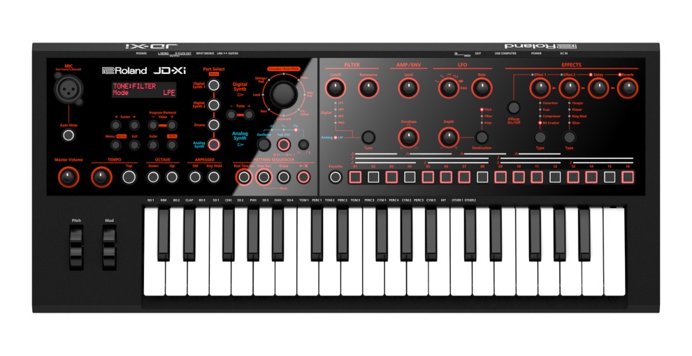 Roland JD-Xi Review- A Crossover Synth Offering the Best of Both Worlds