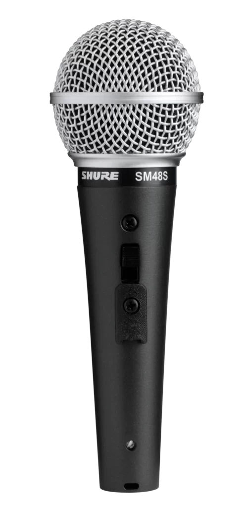 Shure SM48 Cardioid Dynamic Handheld Vocal Microphone