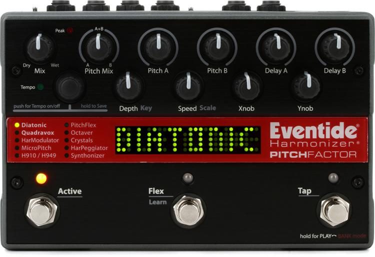 Eventide PitchFactor Review- A Versatile Pitch-Shifting & Delay Pedal
