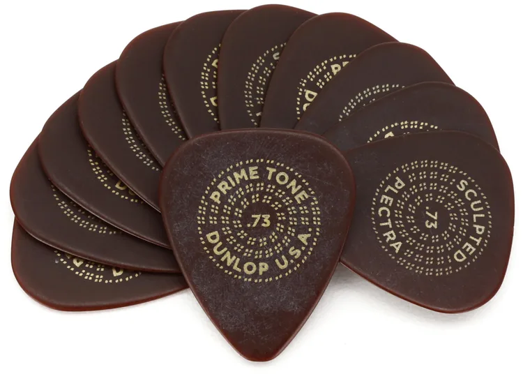 Dunlop 511R073 Primetone Standard Smooth Guitar Picks .73mm