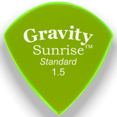 Gravity Picks Sunrise - Big Mini, 1.5mm, Polished