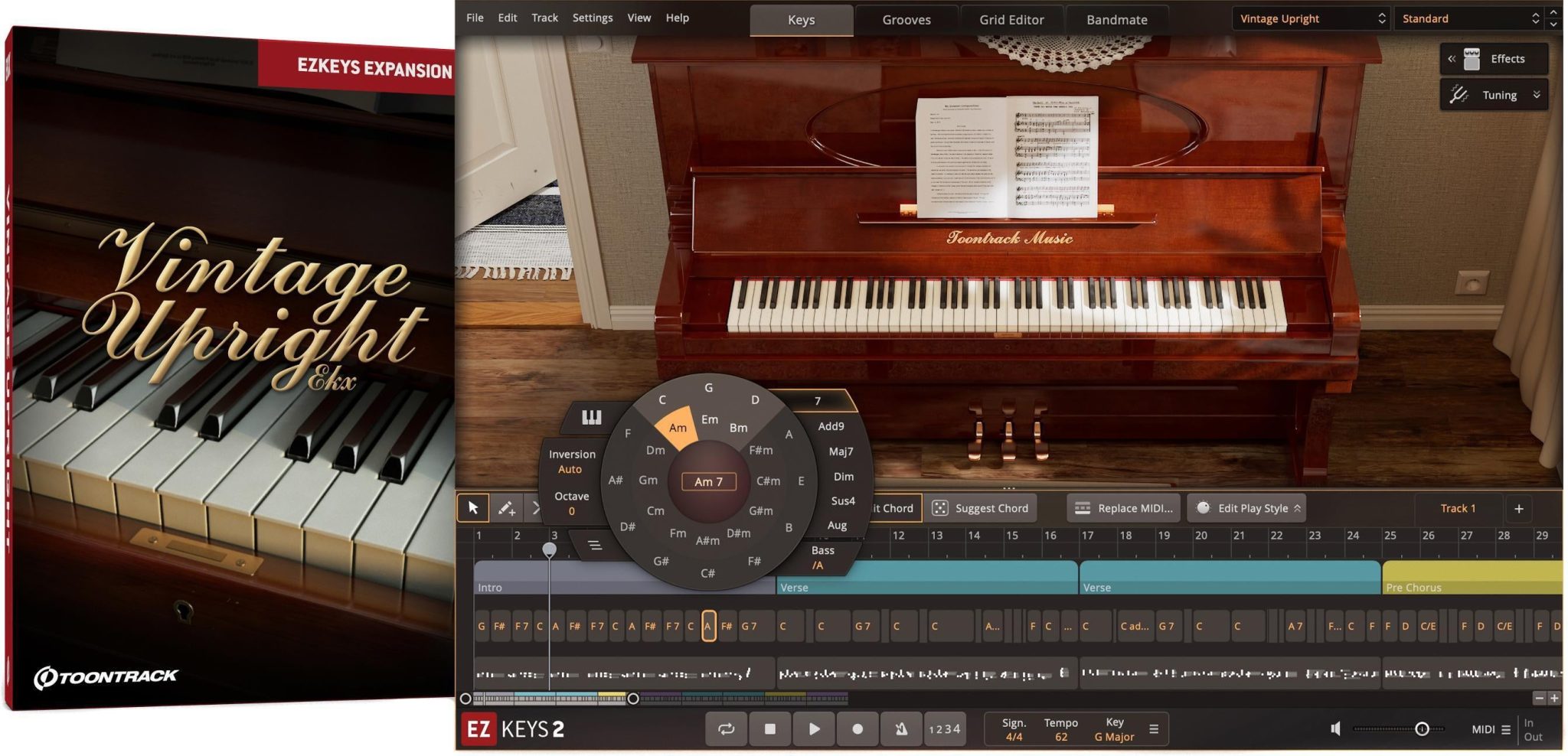 Toontrack String Machines EKX Expansion for EZkeys 2