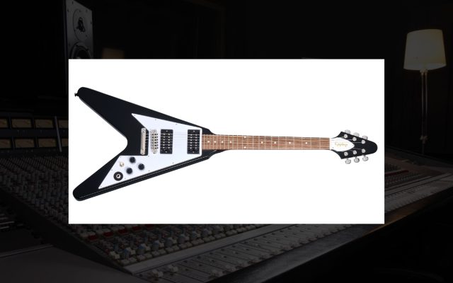 9 Best Metal Guitars - Epiphone Kirk Hammett 1979 Flying V 