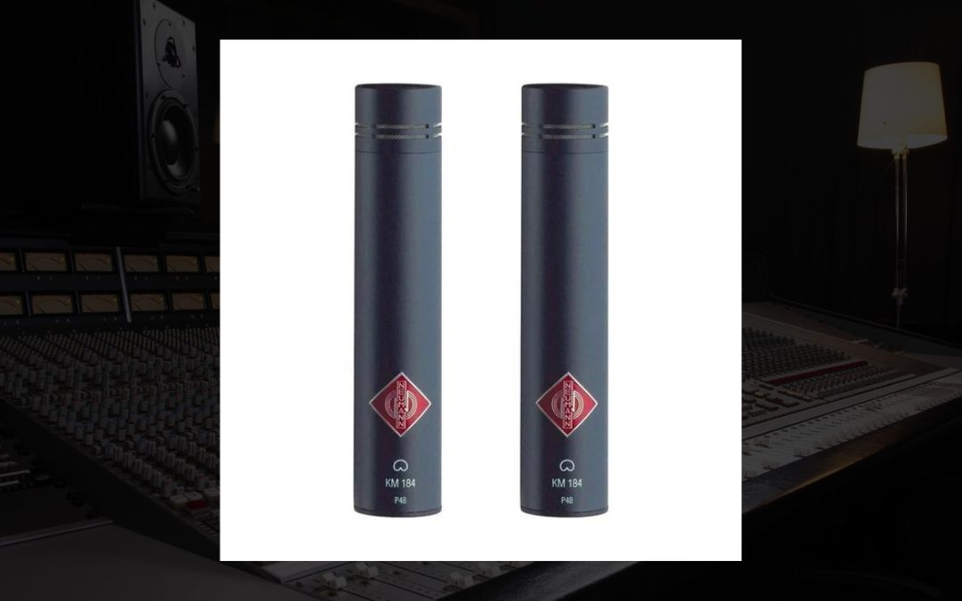 PLAP - The 5 Best Small Diaphragm Condenser Mics For Your Studio: Neumann KM 184 Stereo Set Small-Diaphragm Cardioid Microphones 